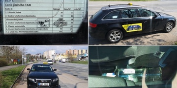 Taxikář dojezdil - naštěstí