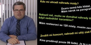 Koronavirus, karanténa, škoda a náhrada za vše