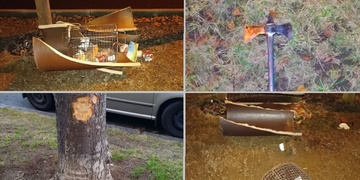 Vandalismus v Plzni