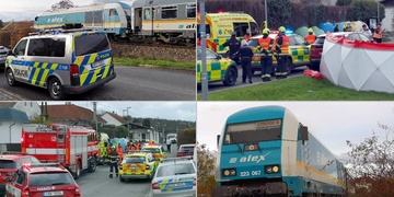 Muž střet s vlakem nepřežil - aktualizováno
