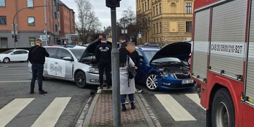 Dopravní nehoda u Rychtářky