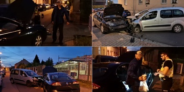 Čelní střet vozů na Doubravce