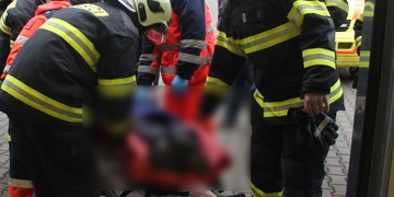 Hasiči a linka 112 zachránili život ženě doslova na poslední chvíli