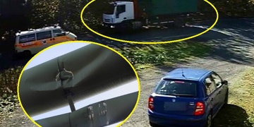 Řidič rozpáral parovod a ujel, škoda je čtvrt milionu