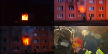 Manželský pár vyvedli na poslední chvíli