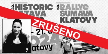 Organizátoři z důvodu tragické nehody právě ukončili Rallye Šumava Klatovy