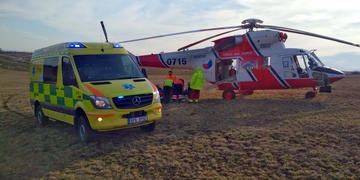Při výbuchu bioplynové stanice byl zraněn jeden zaměstnanec