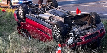 Střet kamionu s osobním vozem