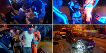 Kuriózní noční nehoda cizinců - střízlivý nedal přednost opilému