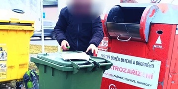 Celostátně hledaného našli na lovu elektroodpadu