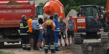 Únik plynu ve Městě Touškov