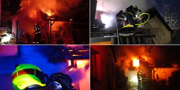 Další velký požár, třetí během pár hodin