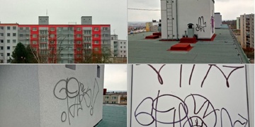 Vandal řádil ve Žlutické ulici