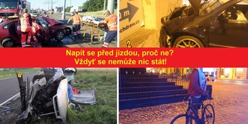 Další nehoda pod vlivem, nyní cyklista, který měl víc než dvě promile