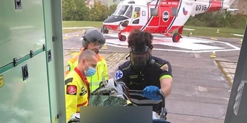 Opařené malé děti