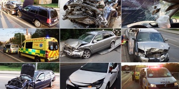 Těšínskou v Plzni uzavřely dvě nehody