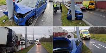 Nehoda na Domažlické, na místě všechny složky IZS