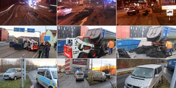 Smrdutý kal znečistil magistrálu