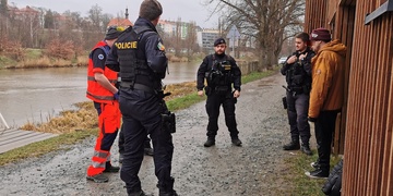 Z Radbuzy lovili mladého muže