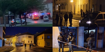 Střelba v Rokycanech, policisté postřelili ozbrojeného útočníka