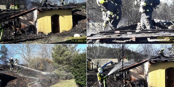 Čtyři požáry za ani ne dvě hodiny