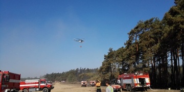 Největší požár lesa v Česku – na místě je 60 cisteren