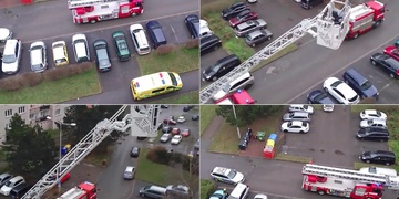 "Můžete hasičovi vzkázat, že je opravdu frajer?"
