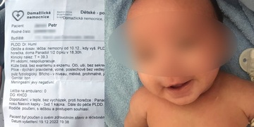 Teprve tříměsíční Petřík zemřel krátce poté, co ho z nemocnice poslali domů
