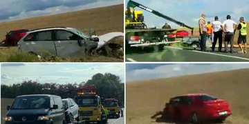 Rozkmitaný vozík způsobil velice vážnou nehodu