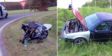 Srazil motorkáře, neposkytl mu pomoc, své auto nechal na místě a zbaběle utekl