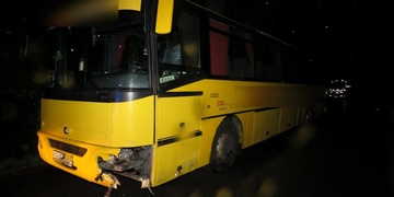 V opilosti si zahrál na řidiče autobusu