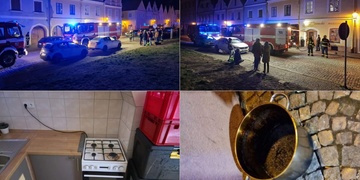 Manévry hasičů spustil zapomenutý hrnec na plotně