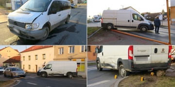 Těžce opilý způsobil dvě nehody a poté z místa utekl