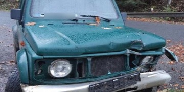 Těžce opilý Maďar ukradl auto a havaroval s ním