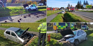 Nemá řidičák, přesto řídil a vezl těhotnou ženu