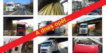 Klatovská „gilotina kamionů“ opět zaúřadovala