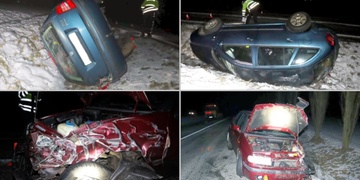 Opilý řidič smetl protijedoucí auto