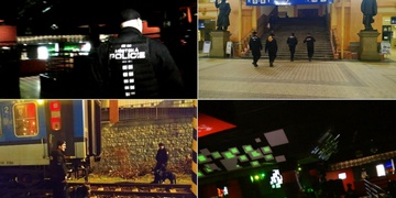 Razie na nádraží i v Aréně