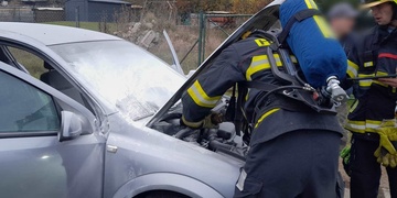 Požár vozu, druhý za dva dny