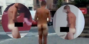 "Naked jogging" - s penisem v ruce přes půl Plzně
