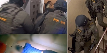Trojici mužů zadrželi kriminalisté společně se zásahovou jednotkou na základě evropského zatýkacího rozkazu