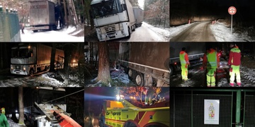 Souprava řízená vybodovaným řidičem zabloudila do lesa