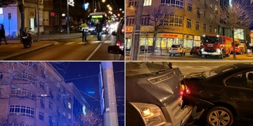 Rušný večer pro záchranné složky