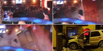 Opilá žena najela autem do bordelu