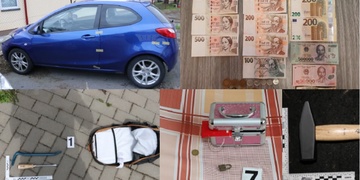 Dvojice mužů byla dopadena těsně před opuštěním naší republiky
