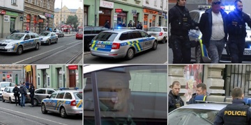 V centru Plzně se opět zatýkalo