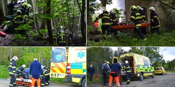 Muž ležel v jámě několik dní a pomalu umíral