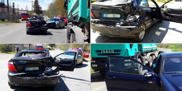 Při nehodě byl zraněn jeden člověk