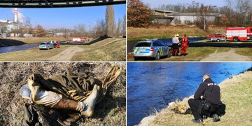 "Z oblečení ve vodě trčí lidská noha!" volali lidé