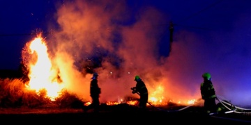 Požáry na několika místech Plzeňska – , 